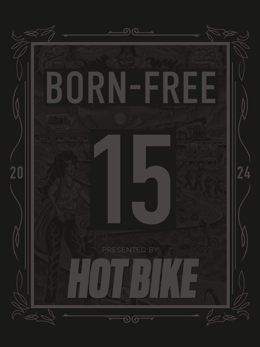 BORN-FREE 15 JOURNAL BY HOT BIKE 2024