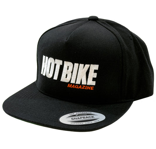 Hot Bike - Magazine Logo Snapback Hat