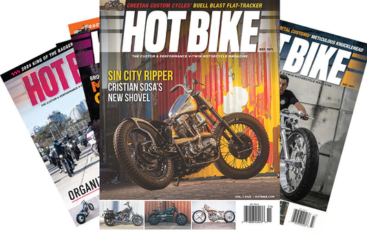 HOT BIKE 2025 Annual Subscription--USA Only