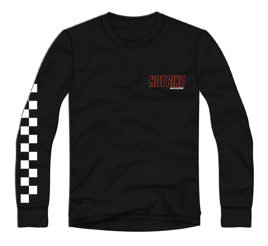 Hot Bike - Stencil Long-Sleeve T-Shirt