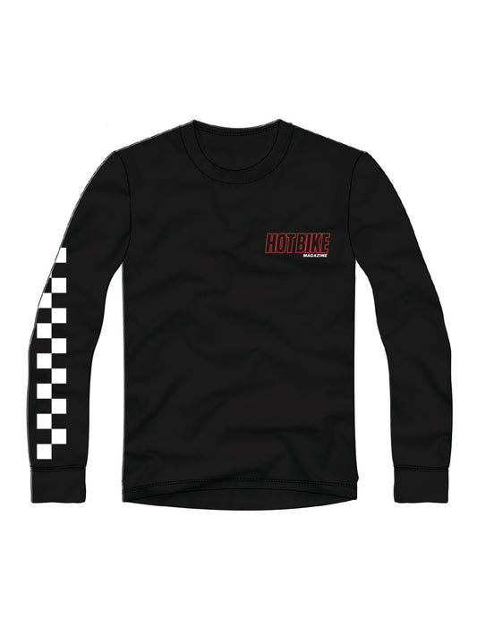 Hot Bike - Stencil Long-Sleeve T-Shirt